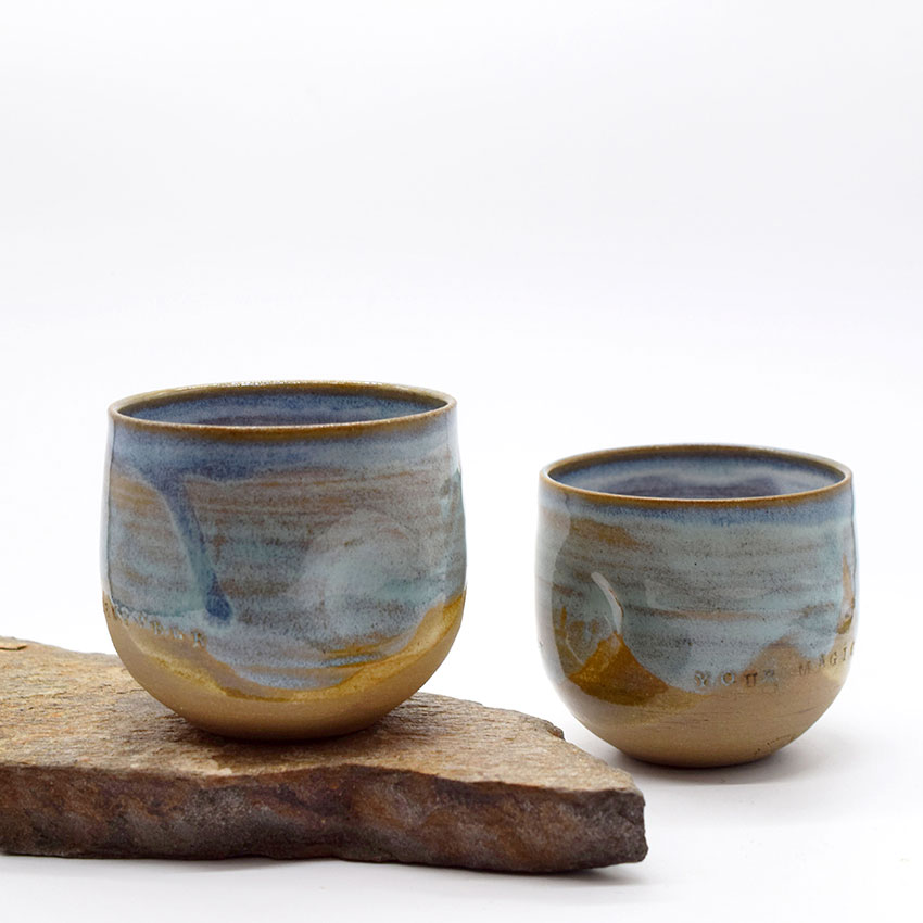 Ceramic Dimple Tumbler in Magic