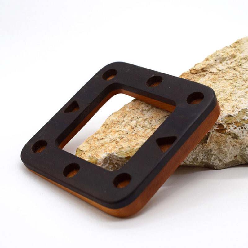 Two Toned Square Bangle