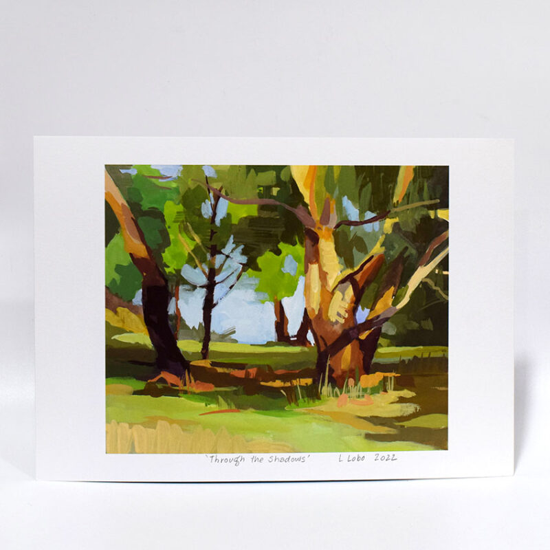 'Through the Shadows' Unframed