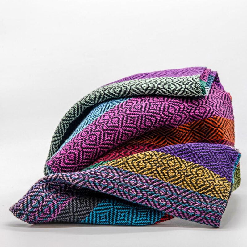 Long Infinity Scarf in Liquorice Allsorts