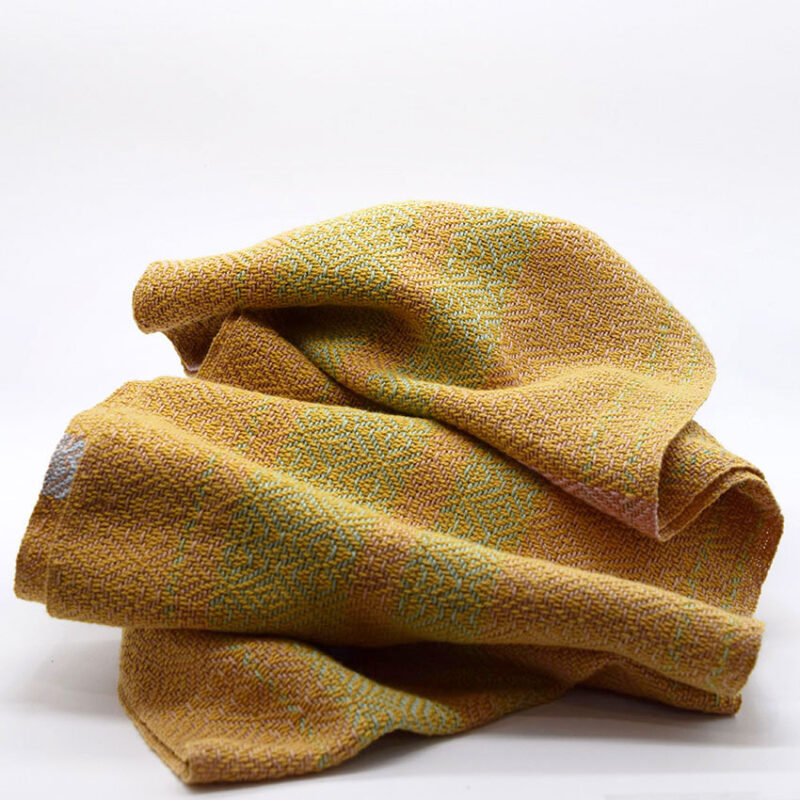 Long Infinity Scarf in Mustard