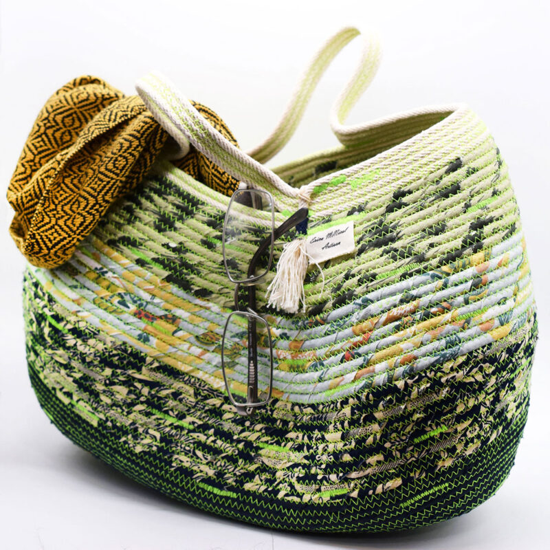 Large Handbag in Green