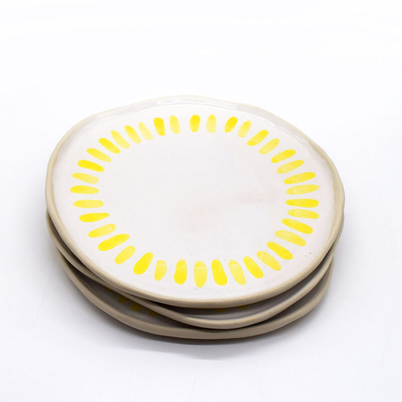 Sunshine Plate in Yellow